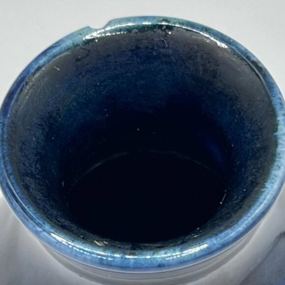 Early (1928-1949) Moorcroft Pomegranate Vase 4" Signed - Picture 3 of 7